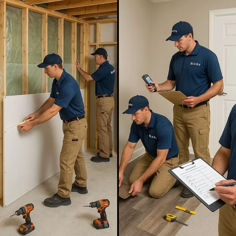 Repairs and Reconstruction process in Nevada, TX